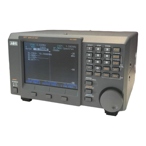 AOR SDU5600 User manual