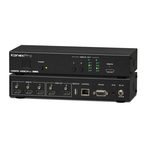 KanexPro HDMX42-18G User manual