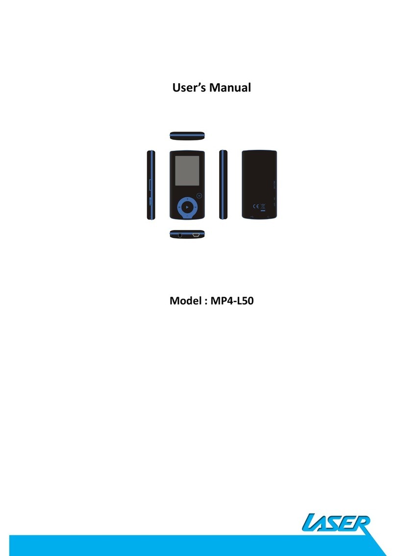 Laser MP4-L50 User manual