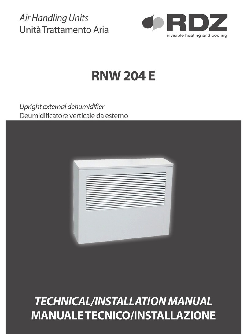 RDZ RNW 204 E Technical and installation manual RDZ RNW 204 E Technical and installation manual