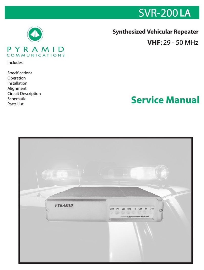 Pyramid SVR-200 LA Service manual