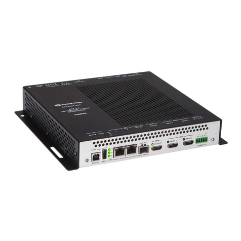 Crestron DigitalMedia DM-NVX-351 User manual