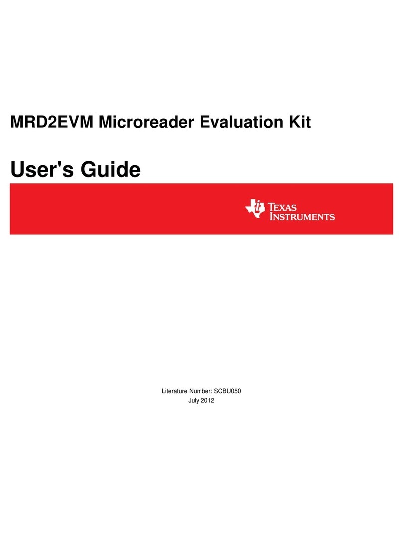 Texas Instruments MRD2EVM User manual