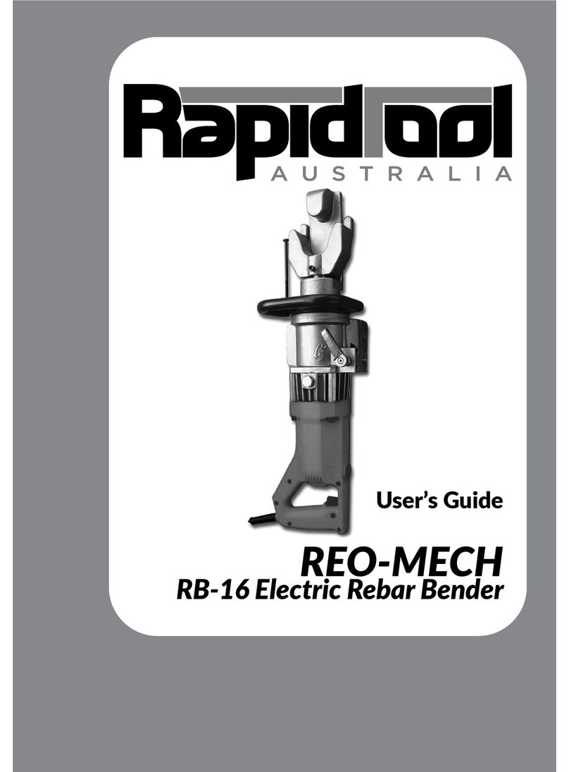 Rapid Tool Australia REO-MECH RB-16 User'sguide