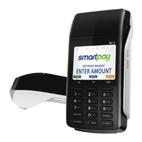 SmartPay PAX D210E User manual
