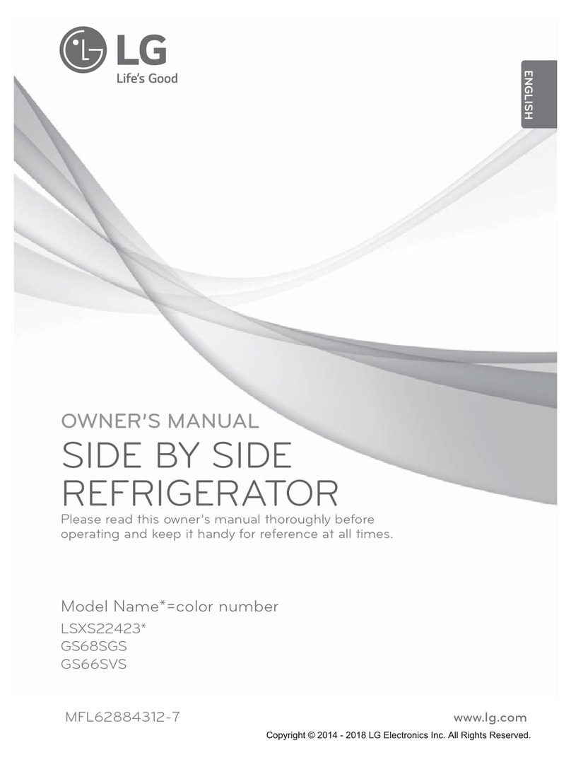 LG LSXS22423 series User manual