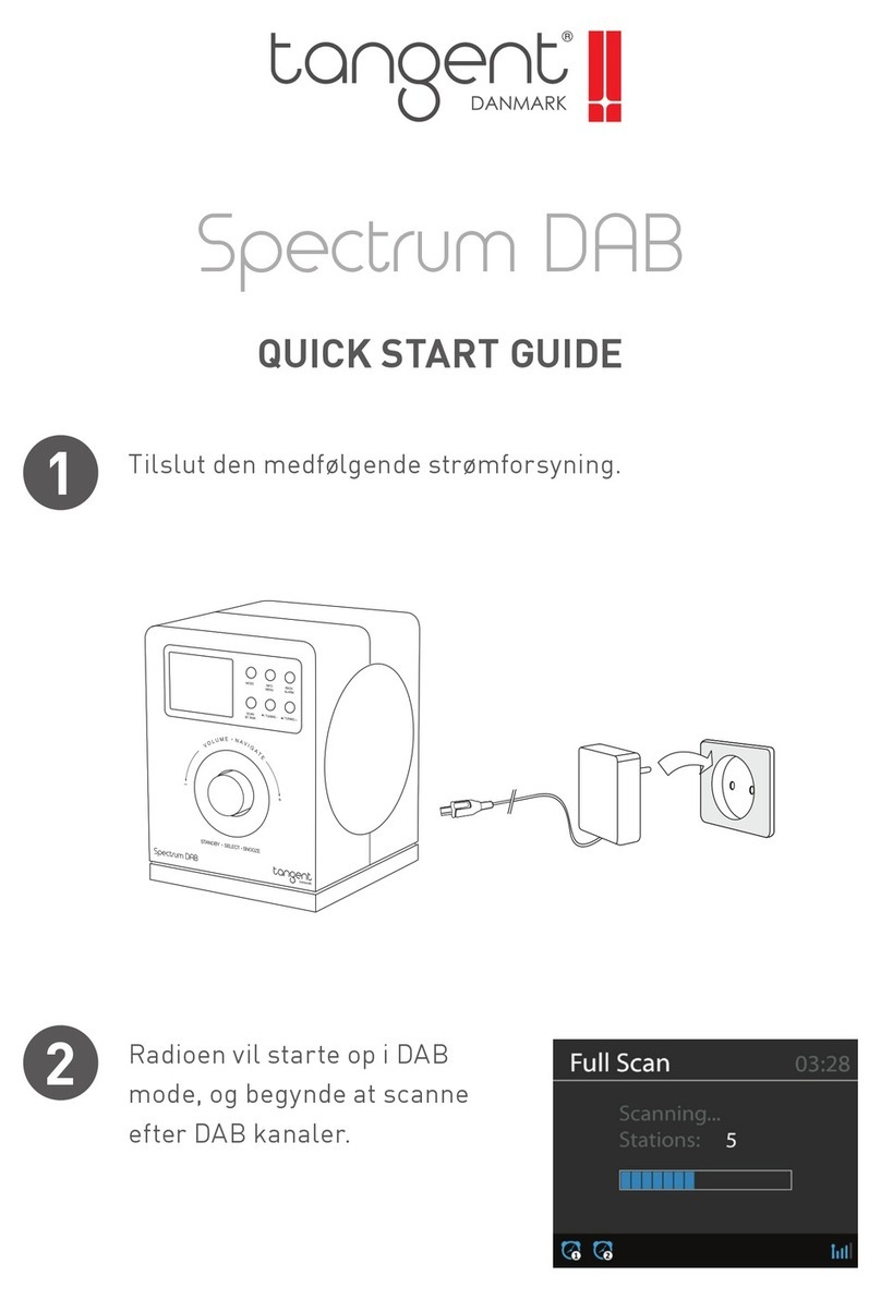 Tangent Spectrum DAB User manual
