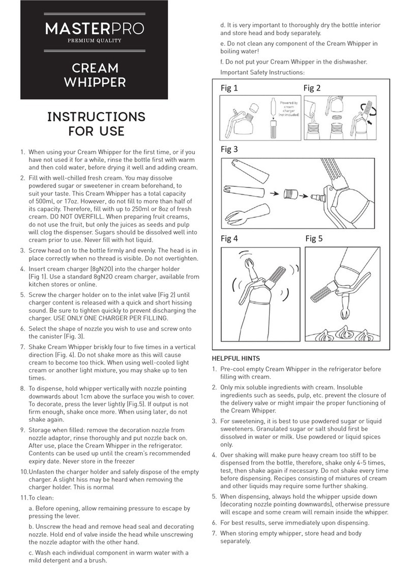 Masterpro MPWHIPPER User manual