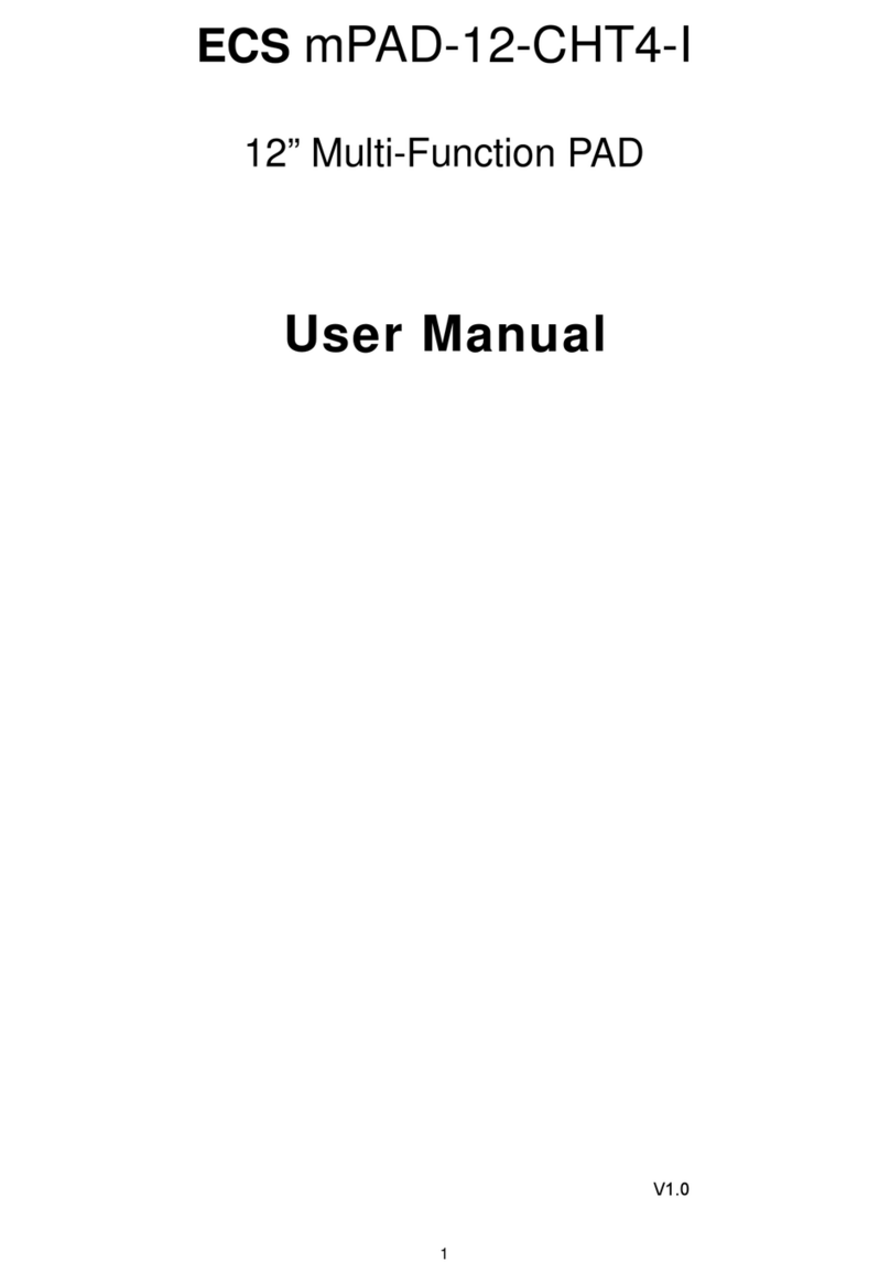 ECS mPAD-12-CHT4-I User manual