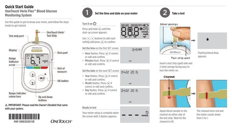 OneTouch Verio Flex quick start guide