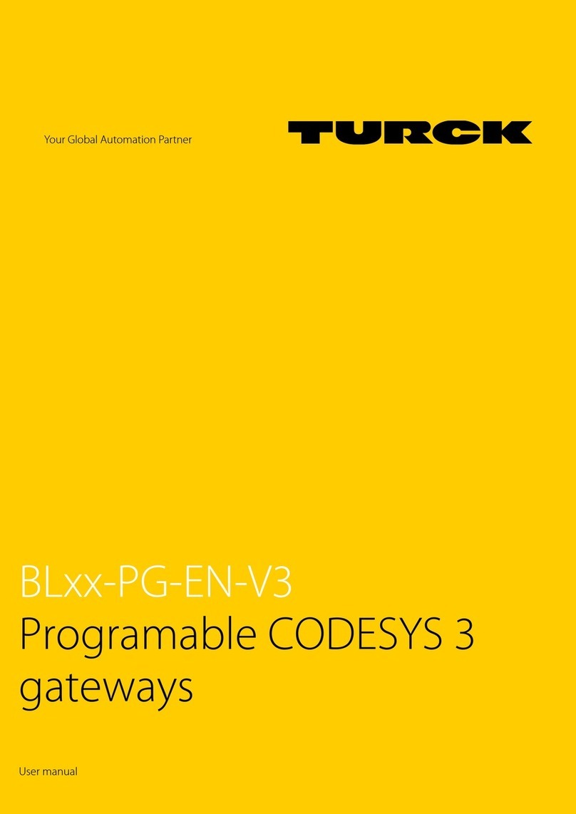 turck BL20-PG-EN-V3 User manual turck BL20-PG-EN-V3 User manual