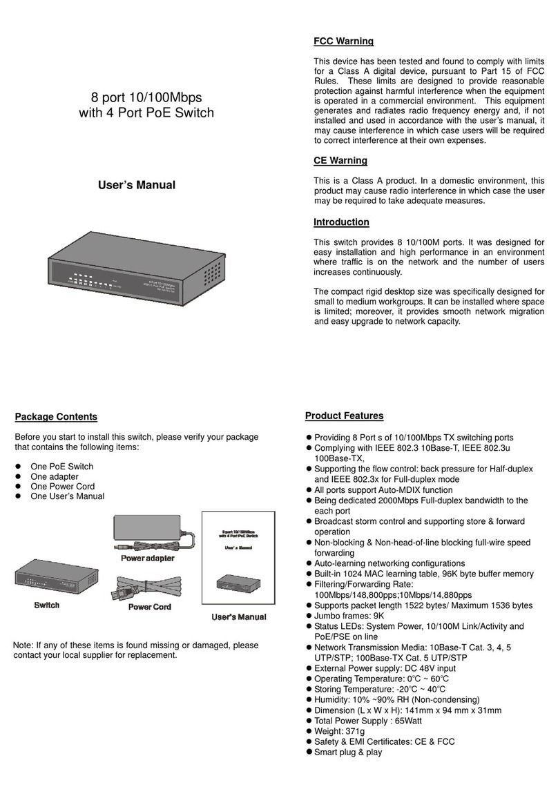 COP Security 15-PS084 user manual