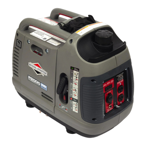 Briggs & Stratton PowerSmart P2000 User manual