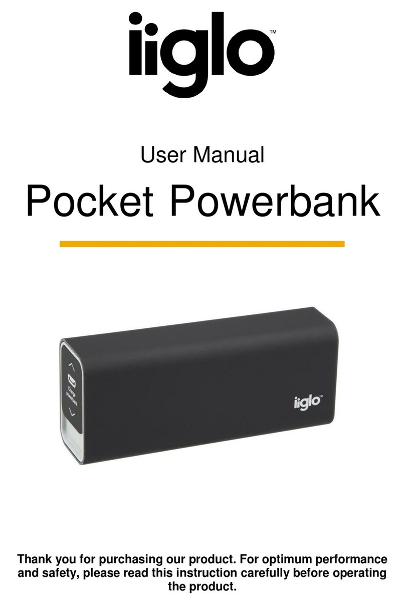Iiglo Pocket Powerbank user manual