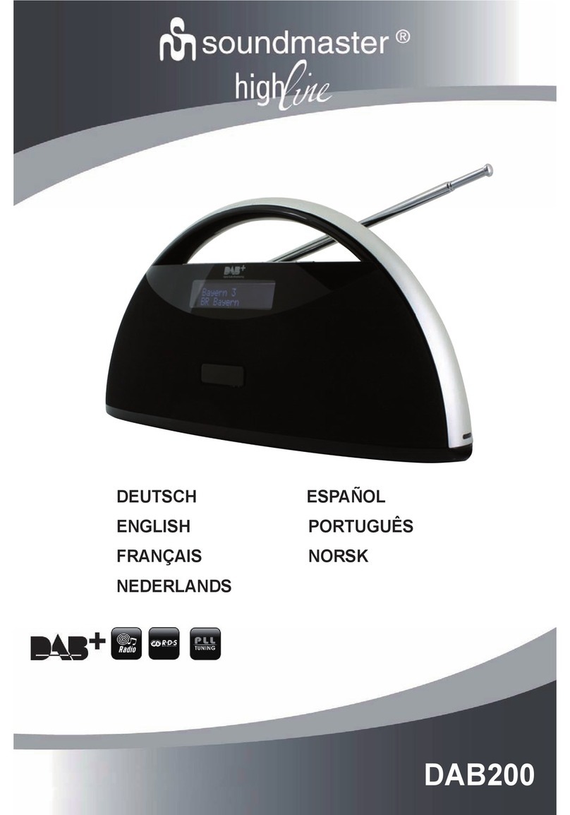 SOUNDMASTER dab200 User manual