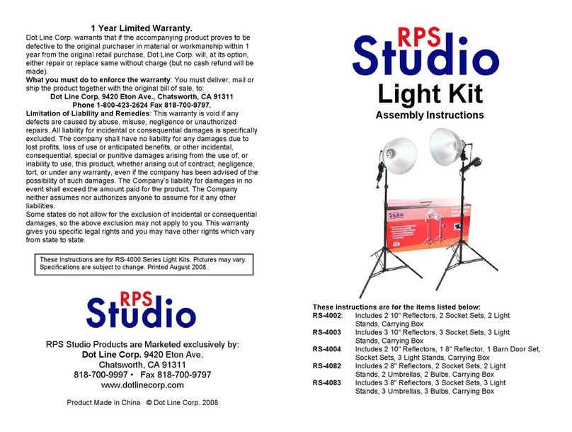PRS Studio RS-4003 Assembly instructions