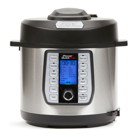 Tristar Products Power Quick Pot Y4D-36 owner's manual