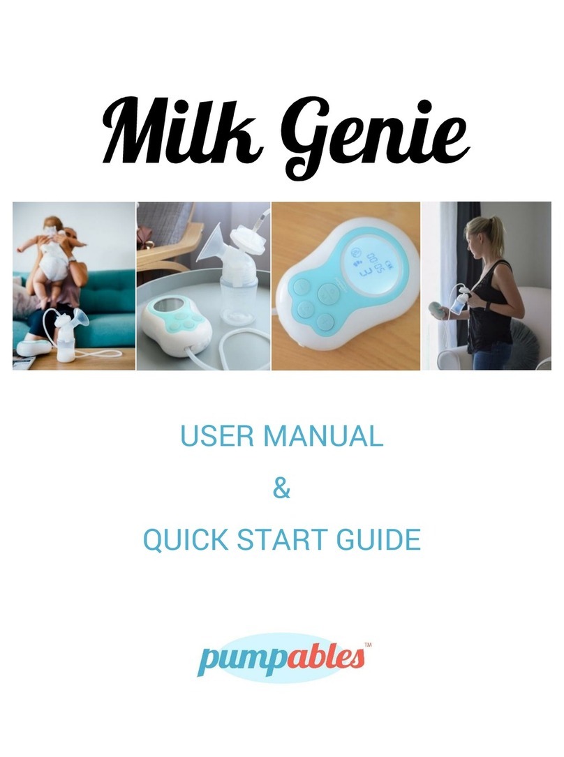 Pumpables Milk Genie Users manual & quick start guide