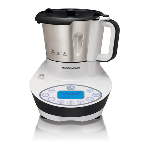 Morphy Richards Supreme Precision 10 in 1 Multicooker instructions