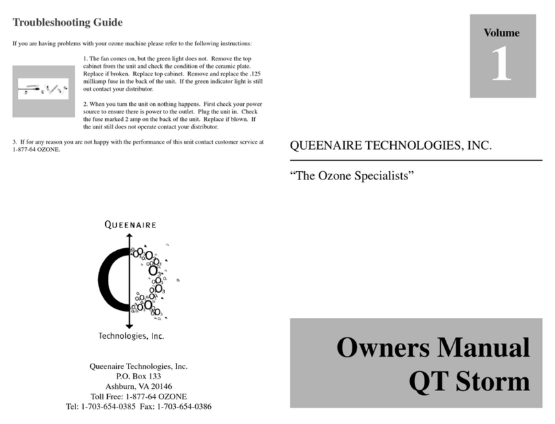 Queenaire Technologies QT Storm owner's manual