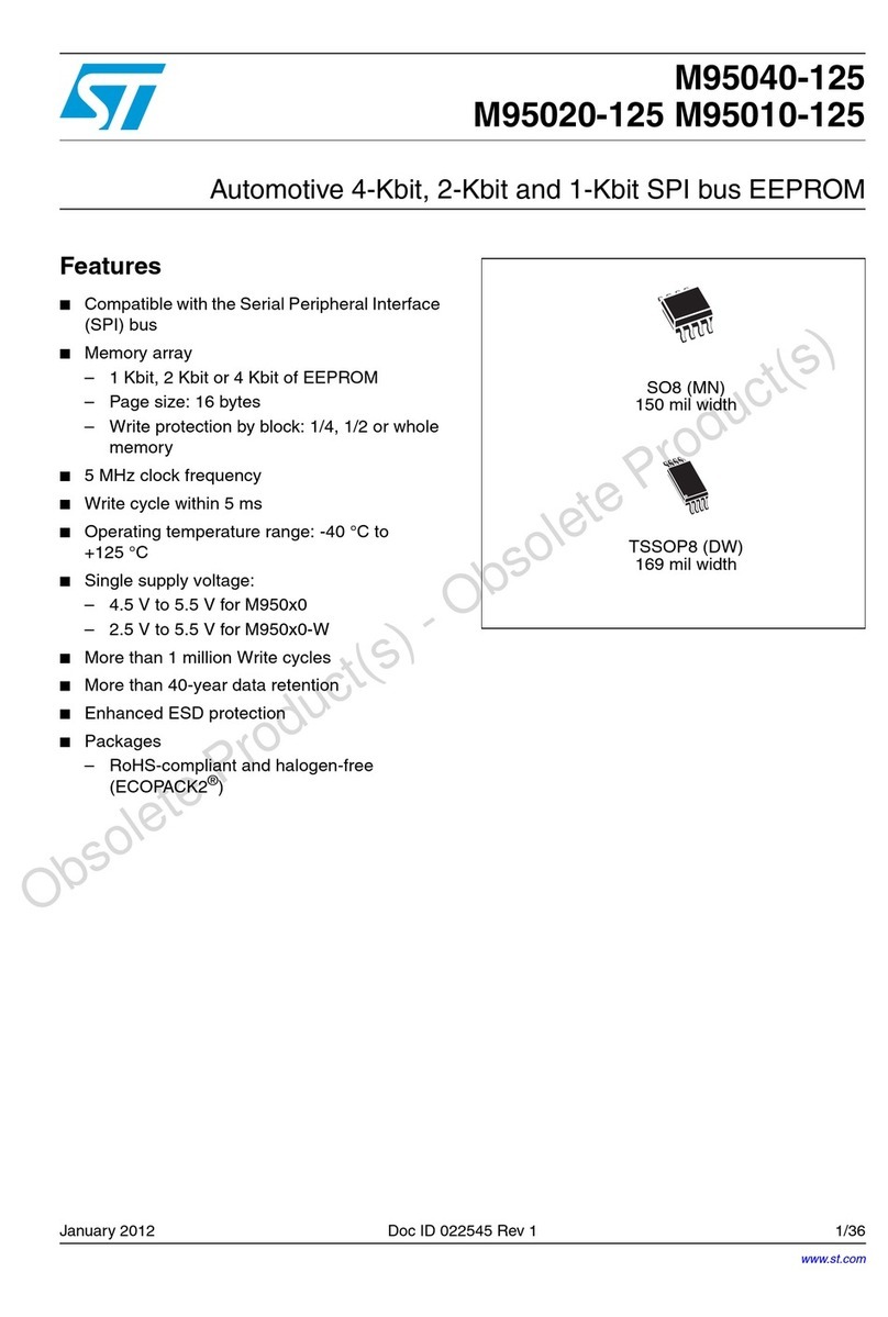 ST M95040-125 user manual