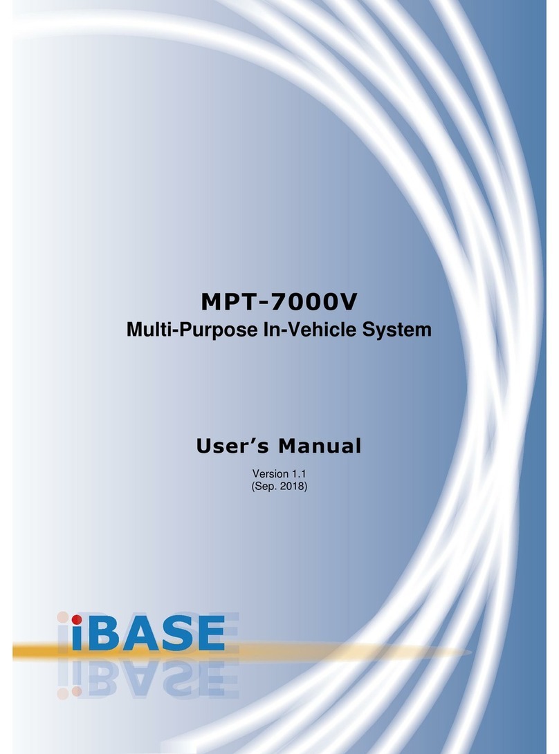 IBASE Technology MPT-7000V User manual