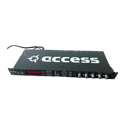 Access Virus Rack XL User manual