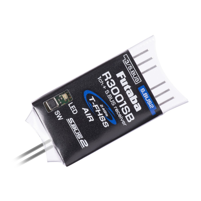 FUTABA R3001SB manual