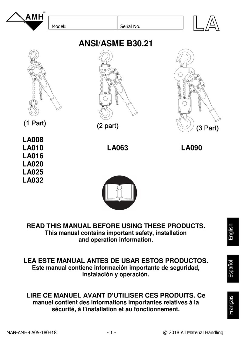 AMH LA008 User manual