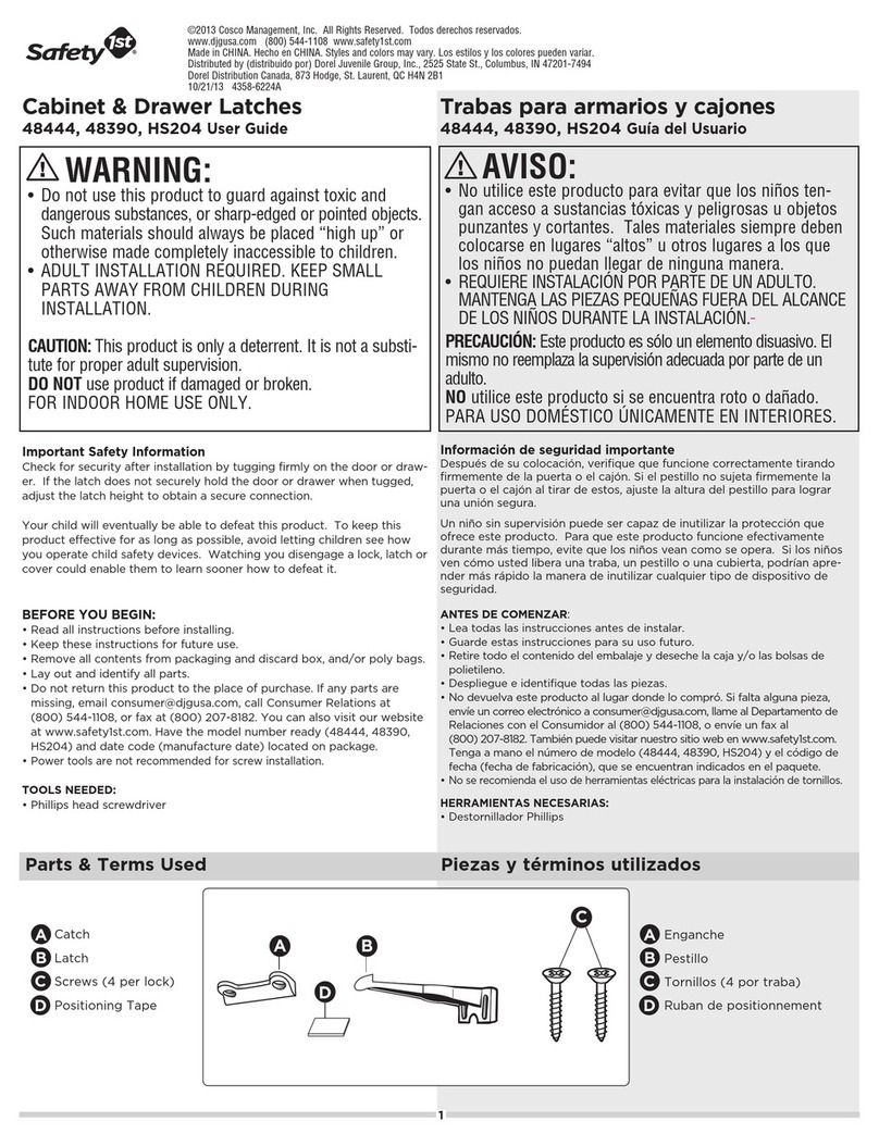Safety 1st 48444 User manual