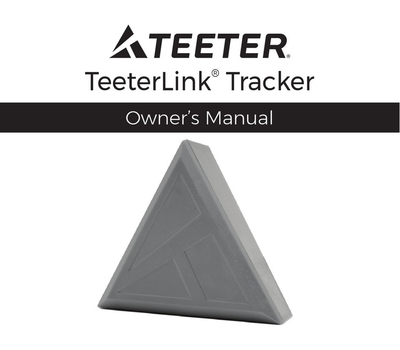 Teeter TeeterLink Tracker owner's manual