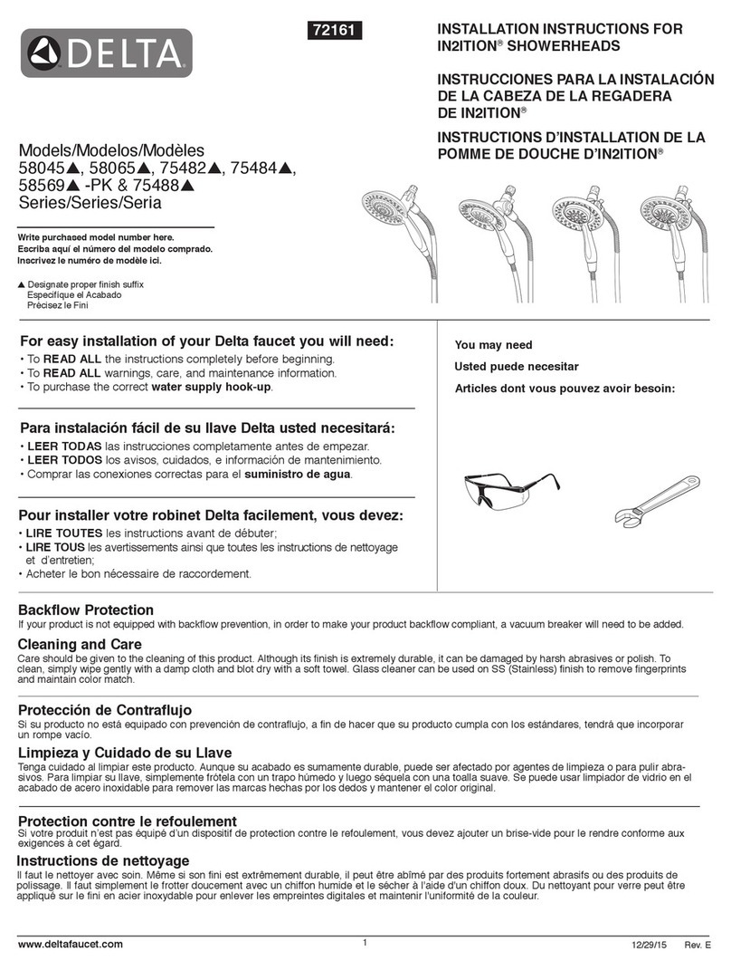 Delta IN2ITION 58065 Series User manual
