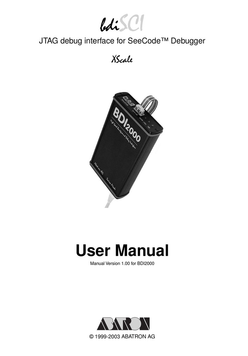 Abatron BDI2000 User manual