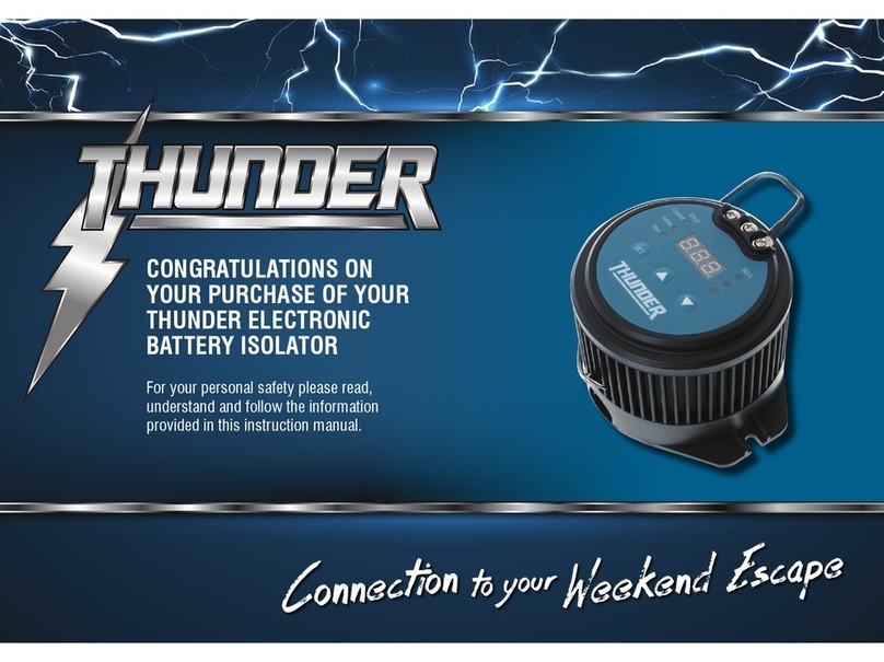 Thunder TDR15100 instruction manual