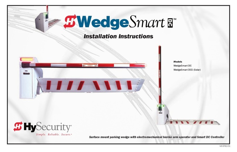 HySecurity WedgeSmart DCS installation instructions HySecurity WedgeSmart DCS installation instructions