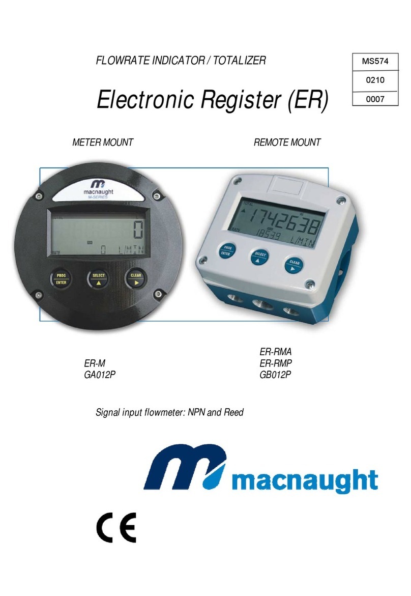 Macnaught ER-RMP User manual