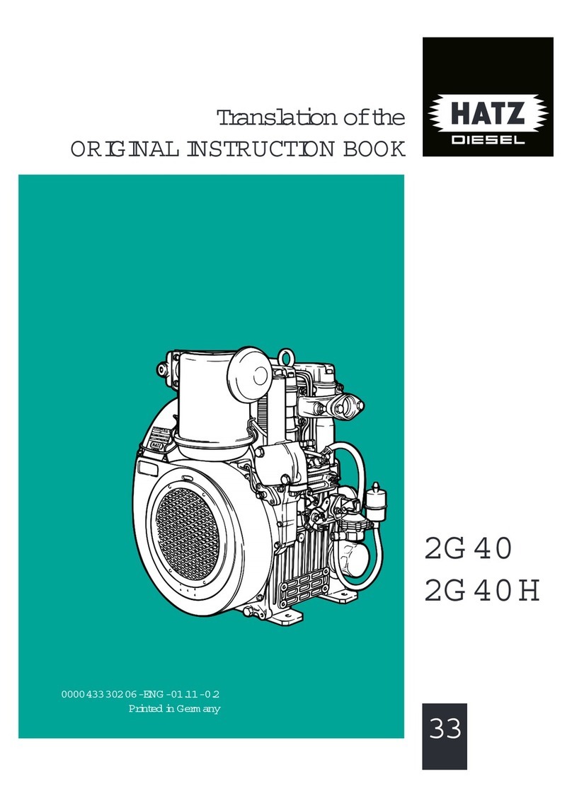 Hatz Diesel 2G 40 H User manual