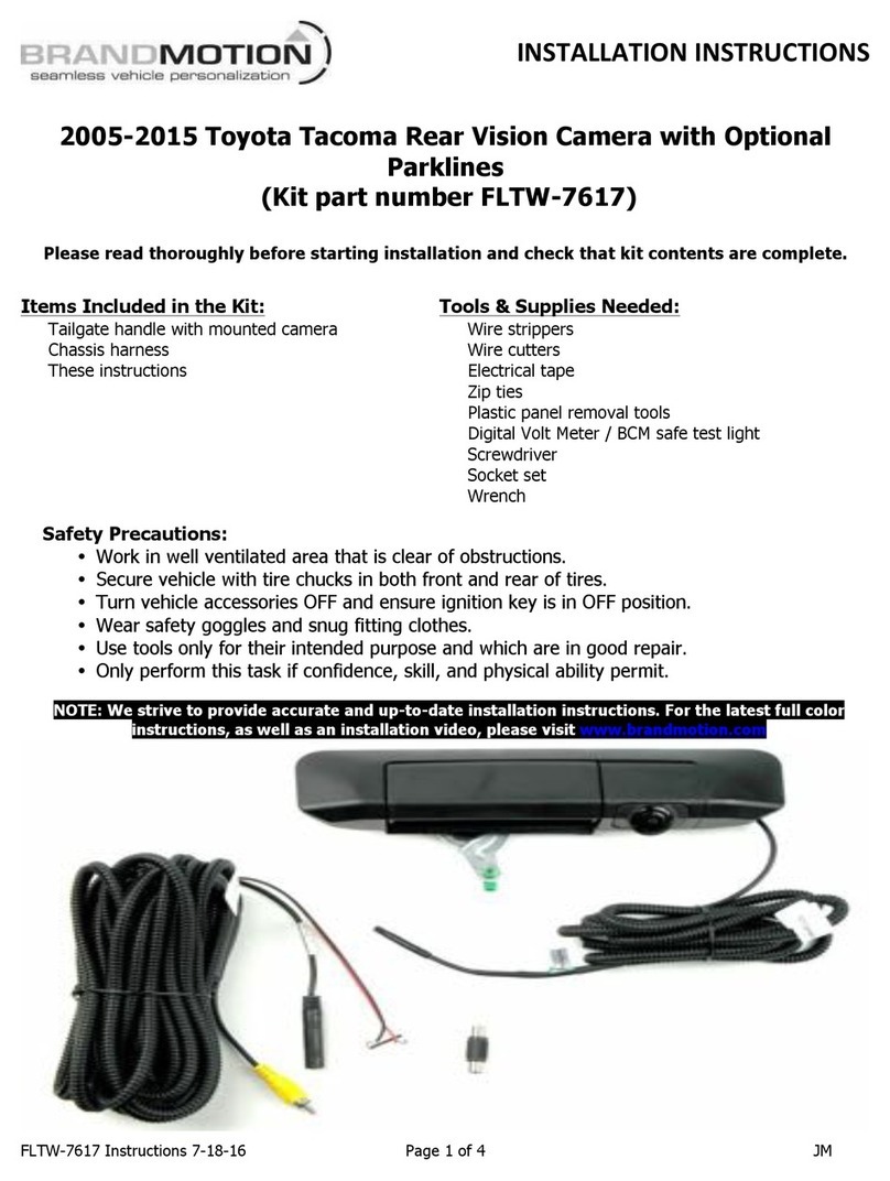 BrandMotion FLTW-7617 installation instructions