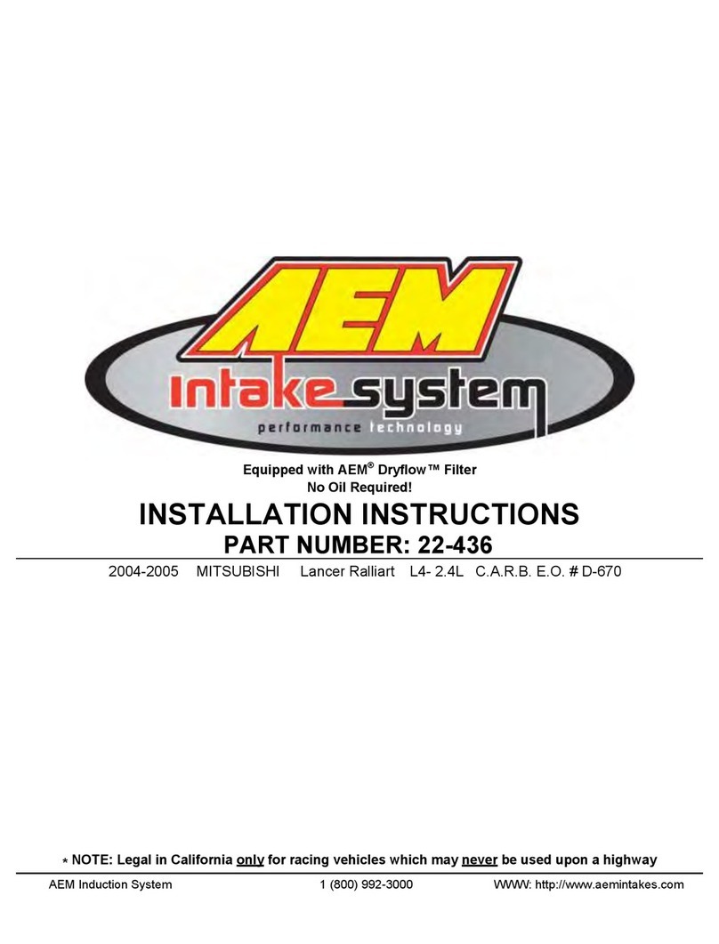 AEM 22-436 installation instructions