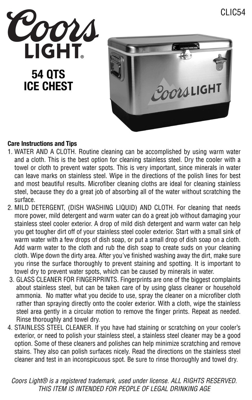 Koolatron Coors Light Installation guide