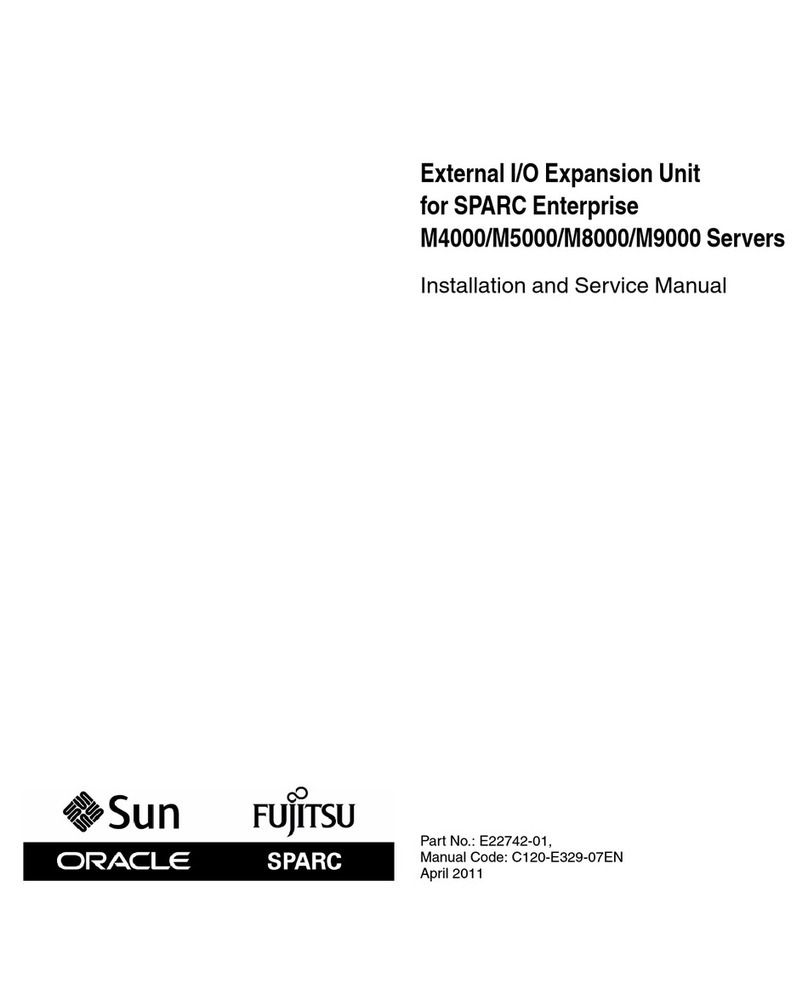 Oracle SPARC Enterprise M4000 Manual