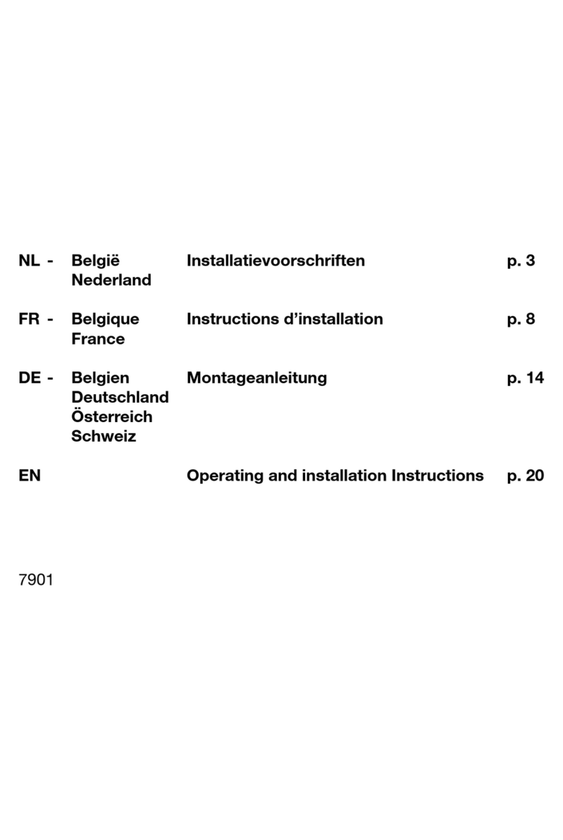Novy 7901 UP_SIDE Operating and installation instructions Novy 7901 UP_SIDE Operating and installation instructions