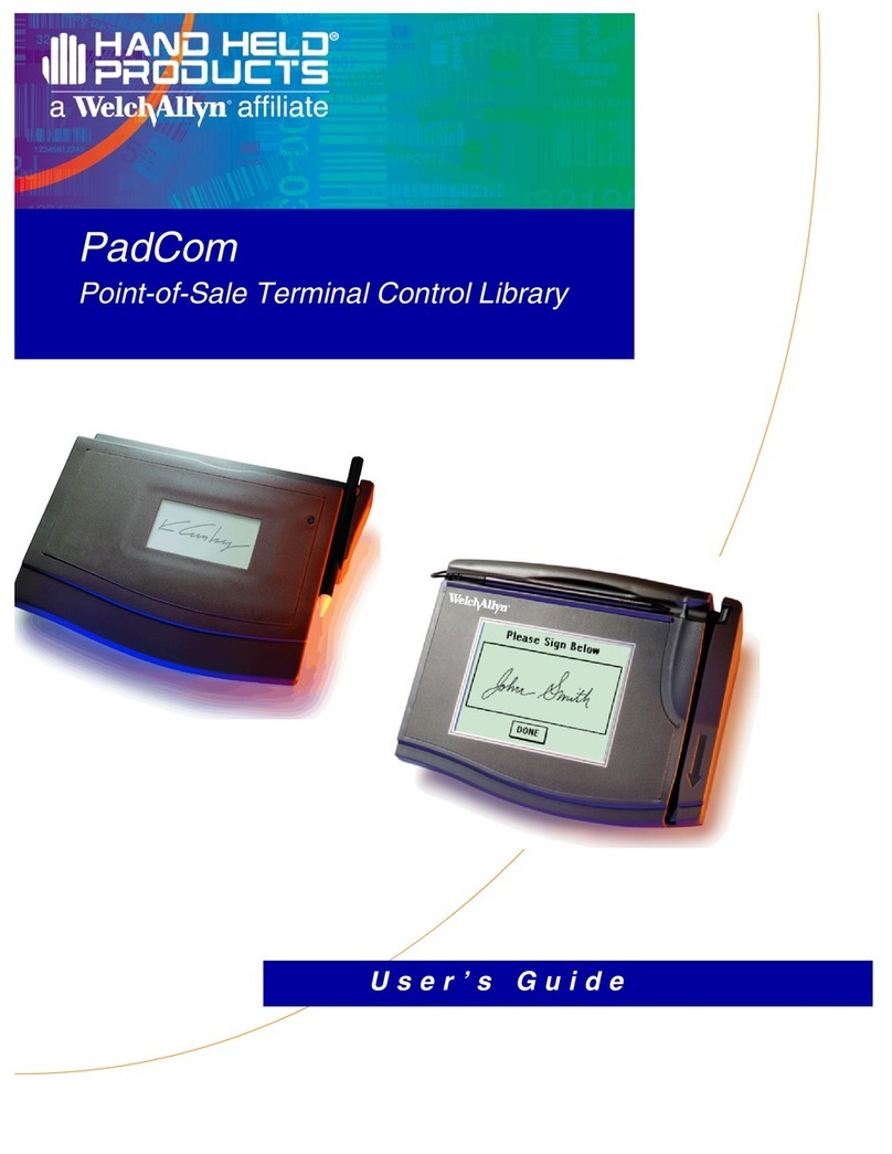 Hand Held Products PadCom TT1500 User manual