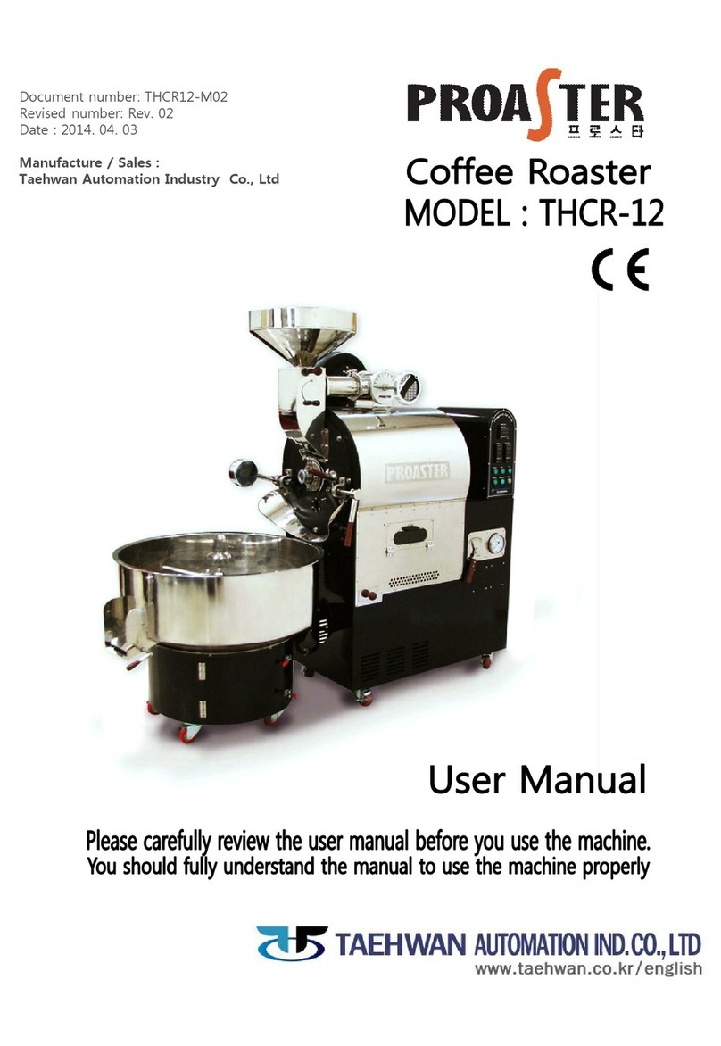 Proaster THCR-12 user manual