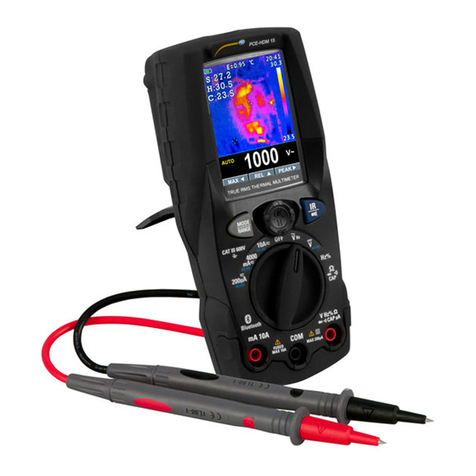 PCE Instruments PCE-HDM 20 user manual