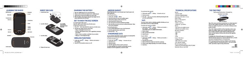 Samsung Galaxy Mini User manual