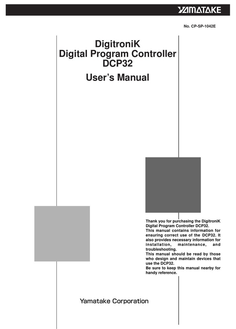 Yamatake DigitroniK DCP32 user manual