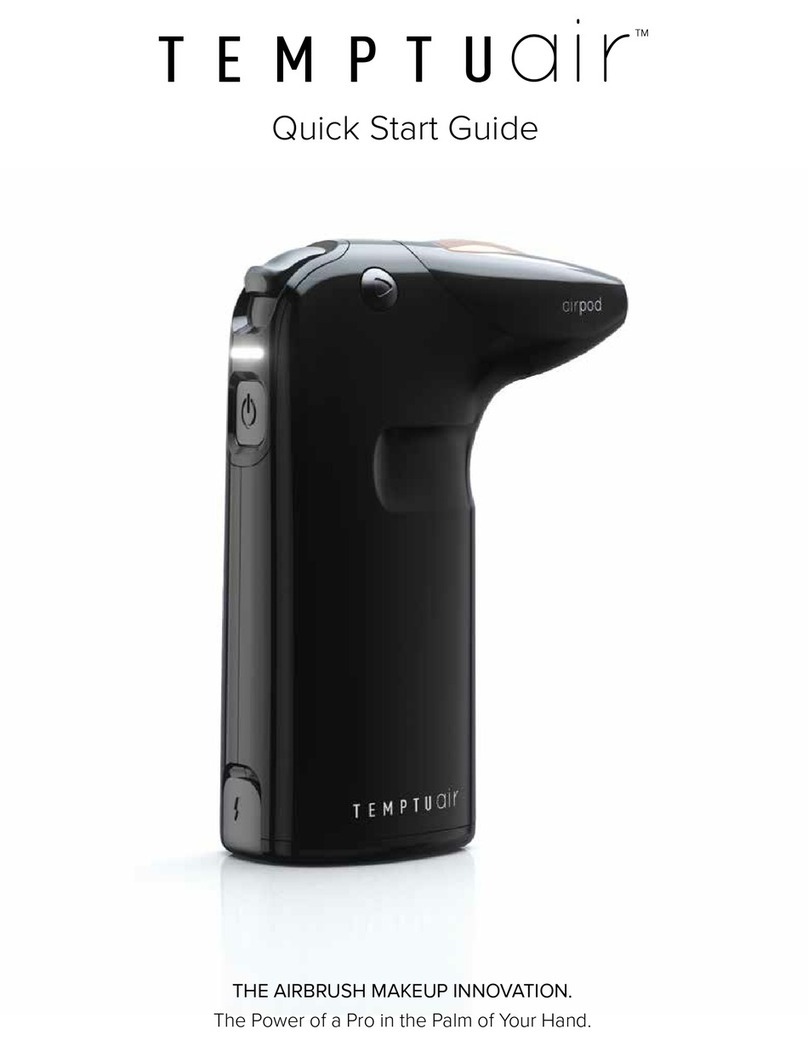 TEMPTU TEMPTU Air quick start guide
