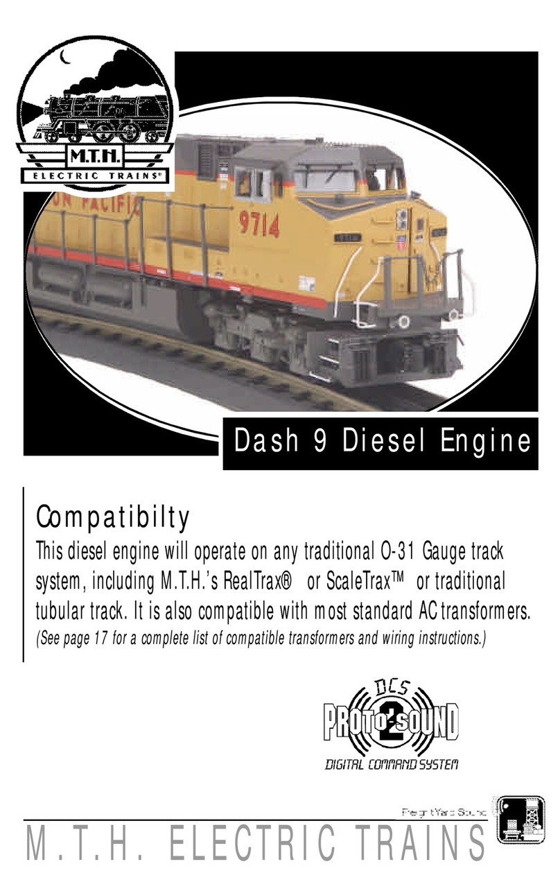 MTHTrains Dash 9 Diesel Engine manual
