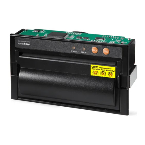 WOOSIM PORTI-P440 Operator's manual